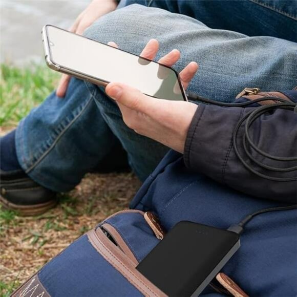 2 Pack 10000mAh Portable Charger USB C Fast Charging Power Bank for Phone - Picture 2 of 7